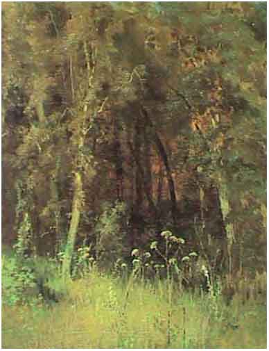 I.Shishkin. In the Heart of the Forest. 1874