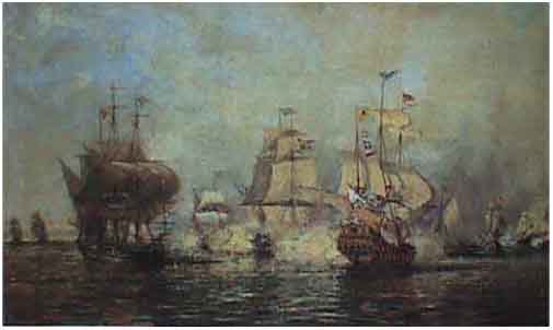 A.Bogoliubov. The First Battle Navy. 1866 of the Russian