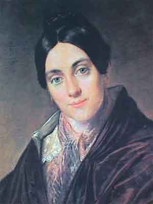 V.Tropinin .Portrait of Makovskaya. Mid-1830s