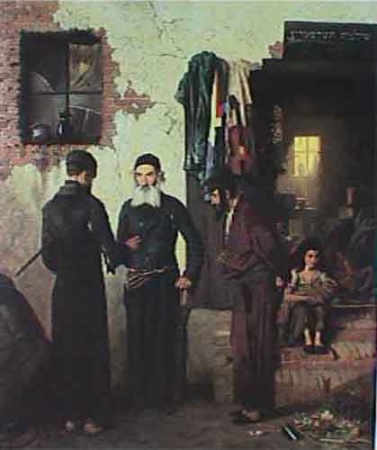 M.Klodt. Jews from Vilna. .1870