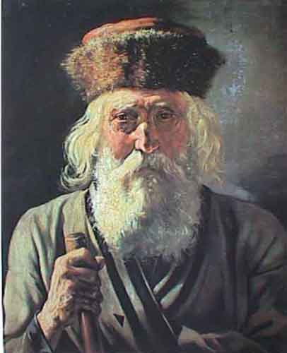 V. Perov. Pilgrim. 1859