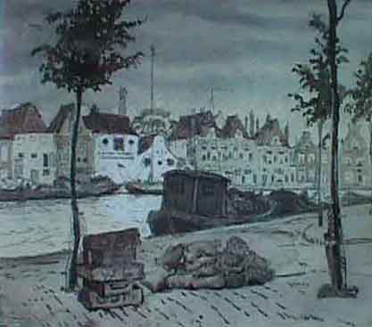 M.Dobujinsky. Haarlem.1910