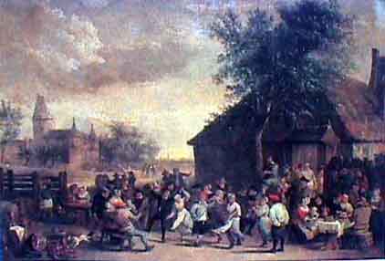 David Teniers the Younger. Village Feast. 1640s