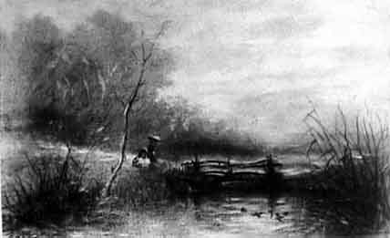 Jean- Batiste Camille Corot. The Rain