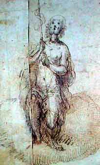 Francesco Parmigianino(?). St. Jone the Baptist