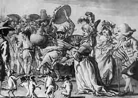 Giovanni Battista Tiepolo. Ttavelling Artists Dancing